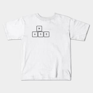 WASD Keys Kids T-Shirt